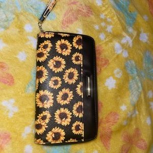 sunflower wallet